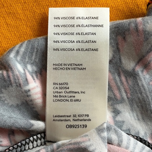 Free People Darla Black Combo Sleeveless Open Back Dress Size L, NWT - Picture 14 of 15